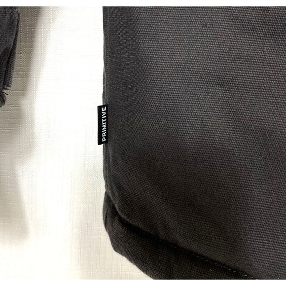 Primitive Skateboarding Jacket Men’s Medium Hooded Canvas Full Zip Button Lined - Picture 8 of 16